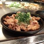 ト灯 - せせりの柚子胡椒焼き