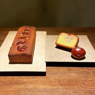 パティシエ手作りの、季節を映す焼き菓子