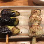 とり喜 - 小茄子とつくね