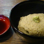 「そばがき」手挽粗挽粉７００円