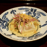 京味 もと井 - 鱈白子豆腐　ポン酢餡