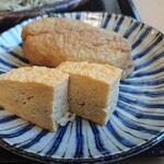 そば夢処 きた村 - いなりやだし巻き玉子