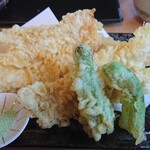 そば夢処 きた村 - 別注のとり天