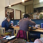 そば夢処 きた村 - 内観　*食事を終えた頃には店内は満席！外待ちのお客さん達もいらっしゃいました。