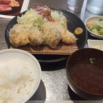 東京オイスターバー＆カフェ - 牡蠣フライ定食