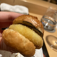 鳥匠 いし井 - 白子カツバーガー