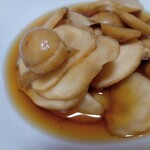 晴高どんどん市場 - きくいもの醤油漬け（アップ）