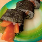 すし江戸 - サーモン巻