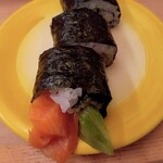 すし江戸 - サーモン巻