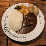 もうやんカレー - ポークカレー 850円 +無料トッピング