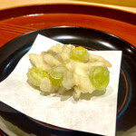 礒田 - 鱚と銀杏の天麩羅　もう一度食べたい！