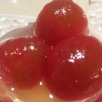 鮨 なかや - デザート：フルーツトマト
