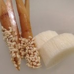 鮨 なかや - 山牛蒡、山芋