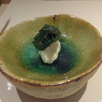 鮨 なかや - クリームチーズ、山葵海苔