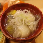 新橋 あやとり - 鶏団子スープ（美味いんだなこれが）