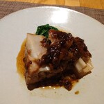 fu-fu shisen - マグロのカマの豆鼓蒸し