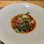 fu-fu shisen - 真鯛の麻辣魚