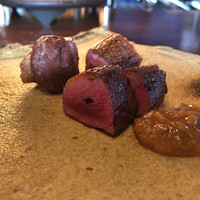 たでの葉 - 鹿児島県産 尾長鴨（天然） + 味噌（アップ）