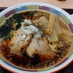 麺処 せんり - 千葉ブラック(無料大盛)・メンマトッピング