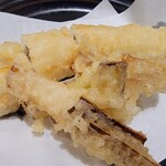 手打蕎麦 いしおか - 穴子の天ぷら