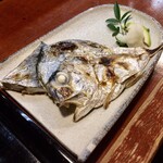 魚めし 竹亭 - イトヒキアジ_塩焼き