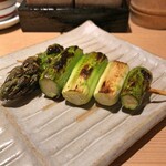 焼鳥 おみ乃 - アスパラガス