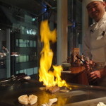 佐賀牛 季楽 銀座  - ファイヤー！