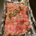 NOMASALUD - 炙り和牛カルパッチョ