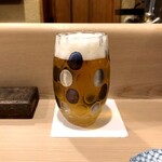 うを徳 - 一口生ビール