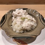 うを徳 - 羅臼 鱈 白子丼