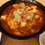 なか屋 - 豆腐マーラーメンのアップ