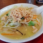 濃厚鶏白湯タンメン まつ井 - 濃厚鶏白湯タンメン