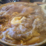 手打うどん 牛コロ 宮内 - 牛ニコうどん（８５０円）のアップ写真