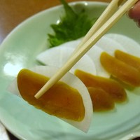 磯料理　まるけい - からすみはお酒にﾋﾟｯﾀﾘｺﾝ！