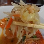 濃厚鶏白湯タンメン まつ井 - シャキシャキ野菜