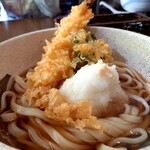 手打うどん わか竹 - 海老おろしうどん