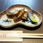 越前蟹の坊 - 福井県の郷土料理の鯖のへしこ。美味しいけど辛い