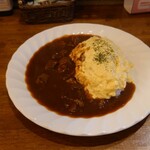 ビストロ サングリエ 久助 - オムハヤシ　1,045円
