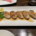 まど居 - 牡蠣バター鉄板