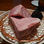 銀座かつかみ - スペシャルコース(トリュフ付)