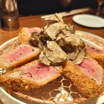 銀座かつかみ - スペシャルコース(トリュフ付)