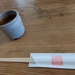 Soba Jiun - 【2021.11.13(土)】割り箸とそば茶