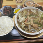 Aoki Ramen - 野菜ラーメン定食￥1000
                        by masakun 