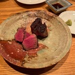 やまぐち - 牛ヒレ肉の炭火焼き