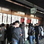 相変わらずの行列が出来ていました
