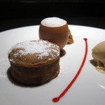 エクアトゥール - フォンダンマロンとラム酒のアイス