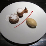エクアトゥール - フォンダンマロンとラム酒のアイス