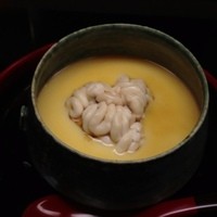 割烹 喜作 - 茶碗蒸し白子のせ