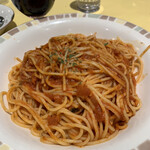 サイゼリヤ - アラビアータ大盛　シェア♪