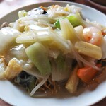 香港茶楼 - 三鮮炒麺　海鮮ヤキソバ